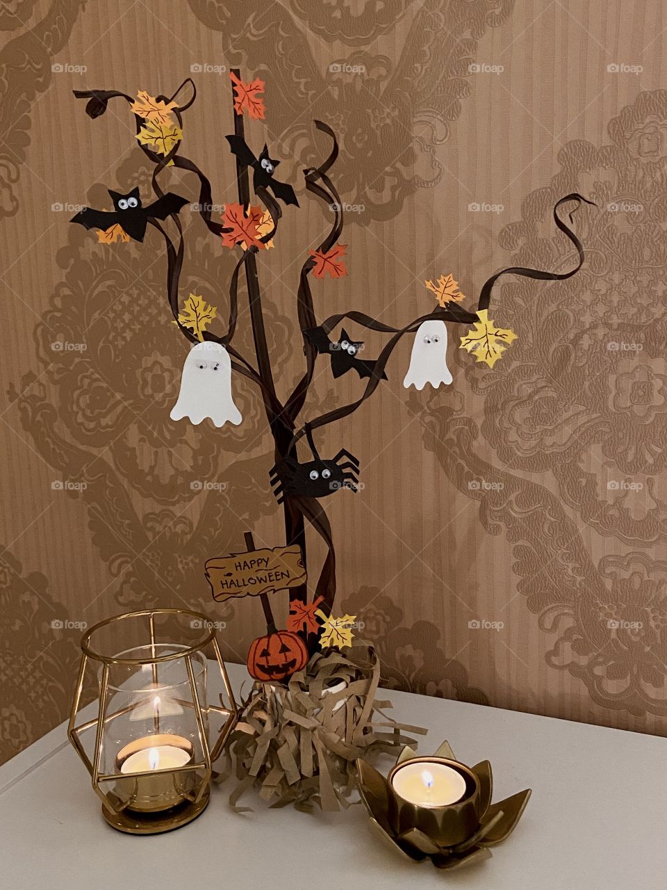 Spooky Halloween Tree Decoration 