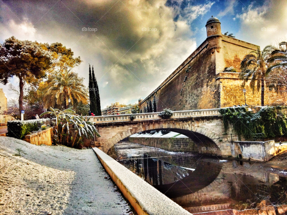 palma de mallorca snow winter sky by pitufo100