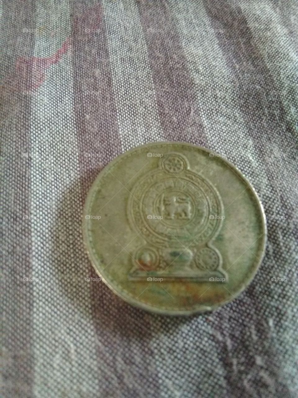 Ceylon one rupees