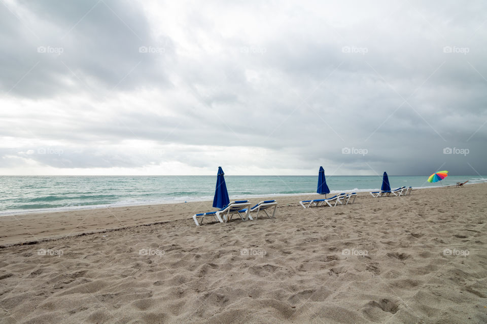 umbrellas in miami beach