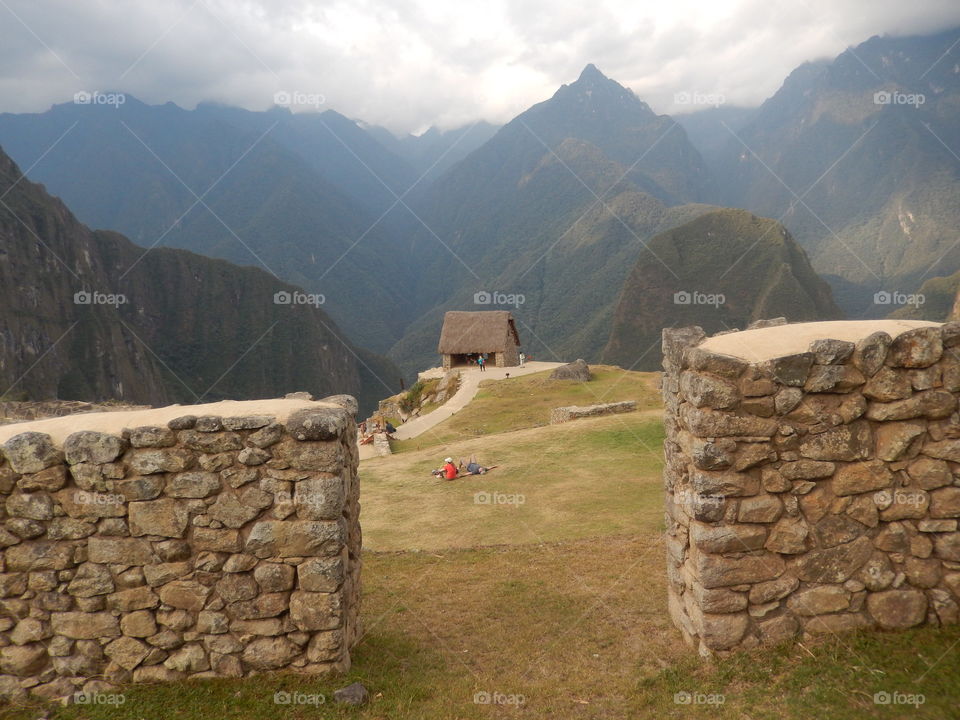 Machu Picchu house