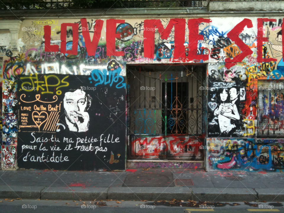 graffiti grafitti graffitti paris by Barbman