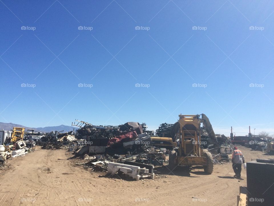Scrap yard
