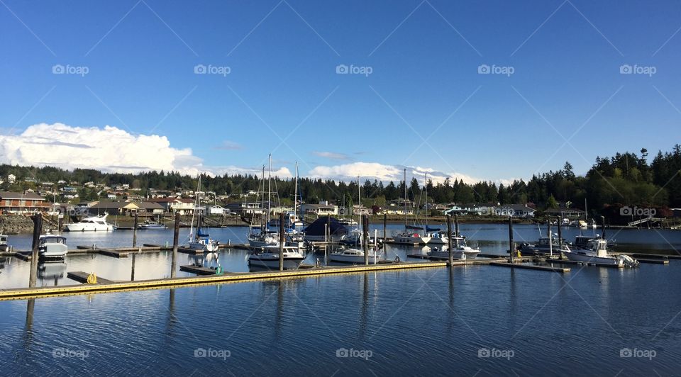 Marina. Hansville Marina