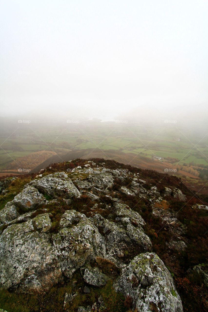 Foggy morning hike, Keswick, Lakes District