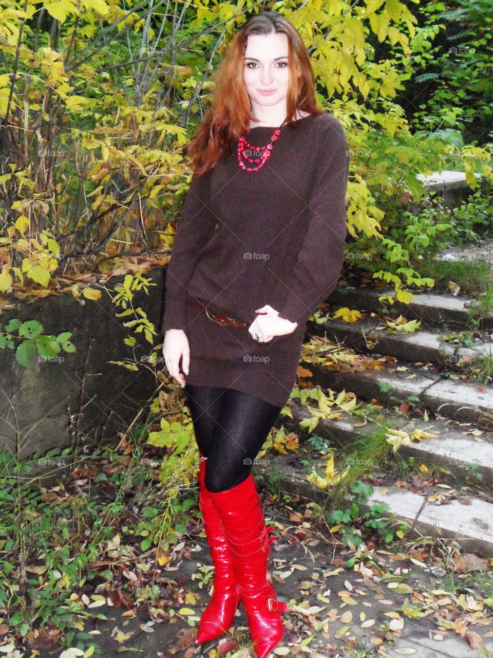 When she was really happy