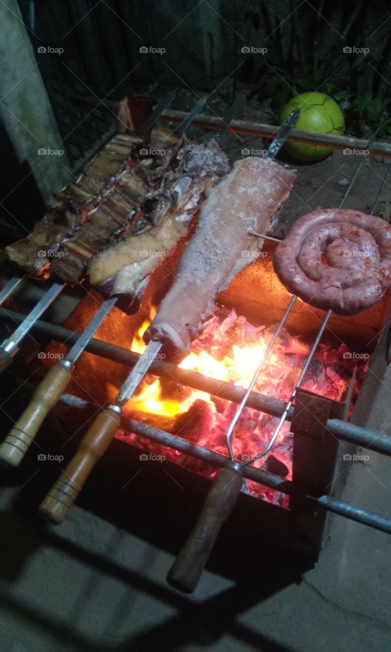 Aquele churrasco de domingo