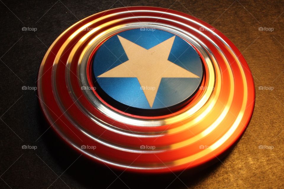 Captain America Fidget Spinner 