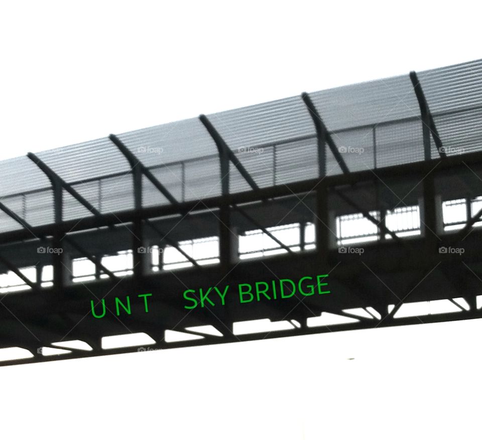 UNT Sky-bridge 
University of North Texas