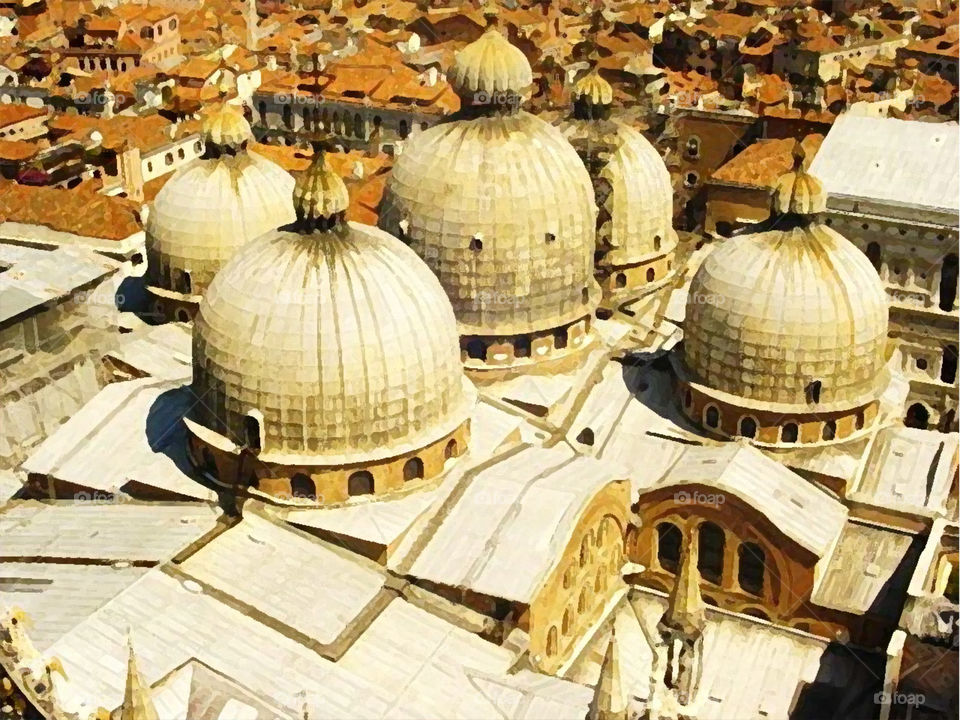 Basilica Saint Marc in Venise in Italy