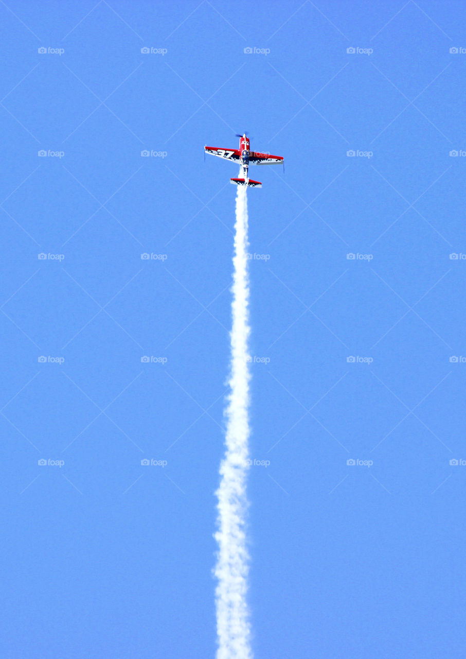 Air show - acrobatic flight