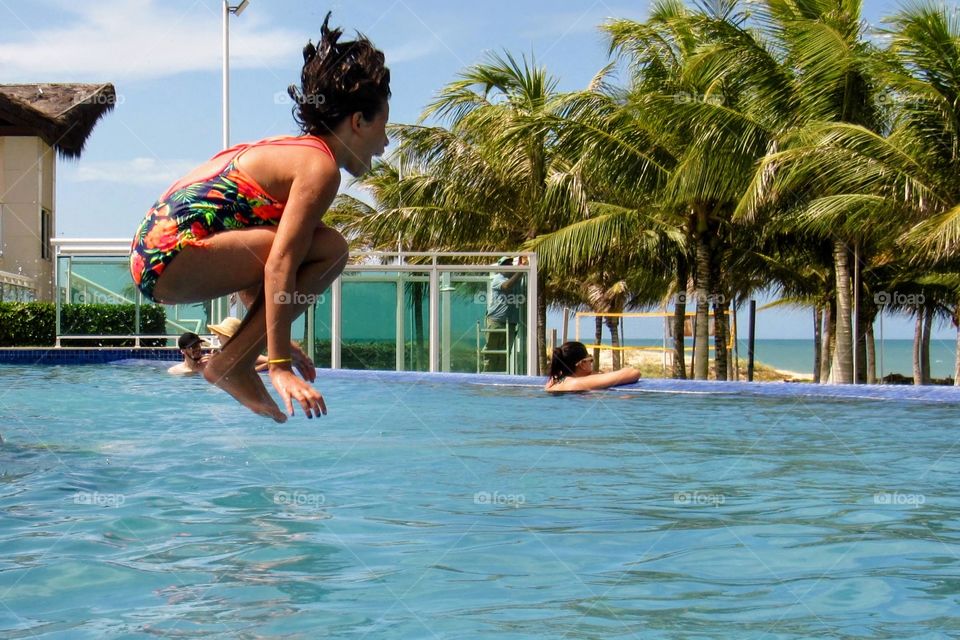 fun in the pool