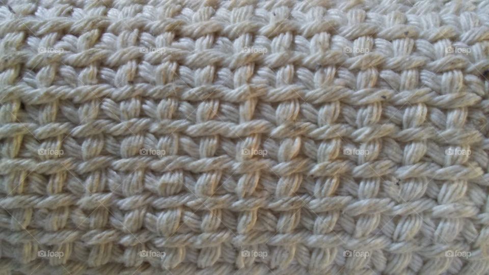 tunisian crochet fabric