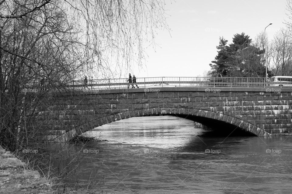 Old bridge @ Vanhankaupunginkoski, Helsinki, Finland