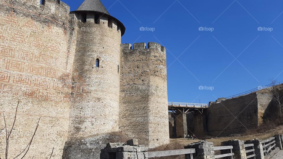 bridge to the old castle