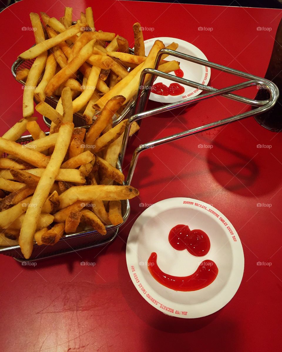 French Fries Makes Happy Faces