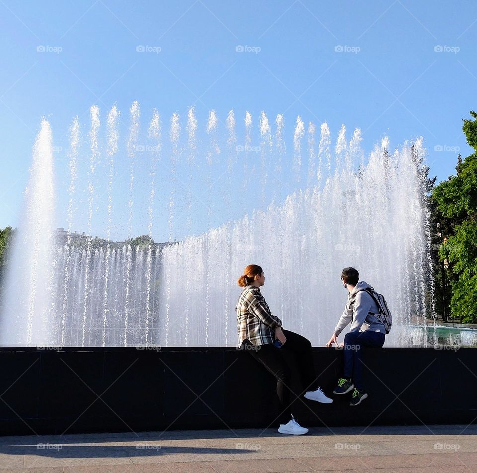 Fontaine ⛲ Urban water ⛲ Jets ⛲