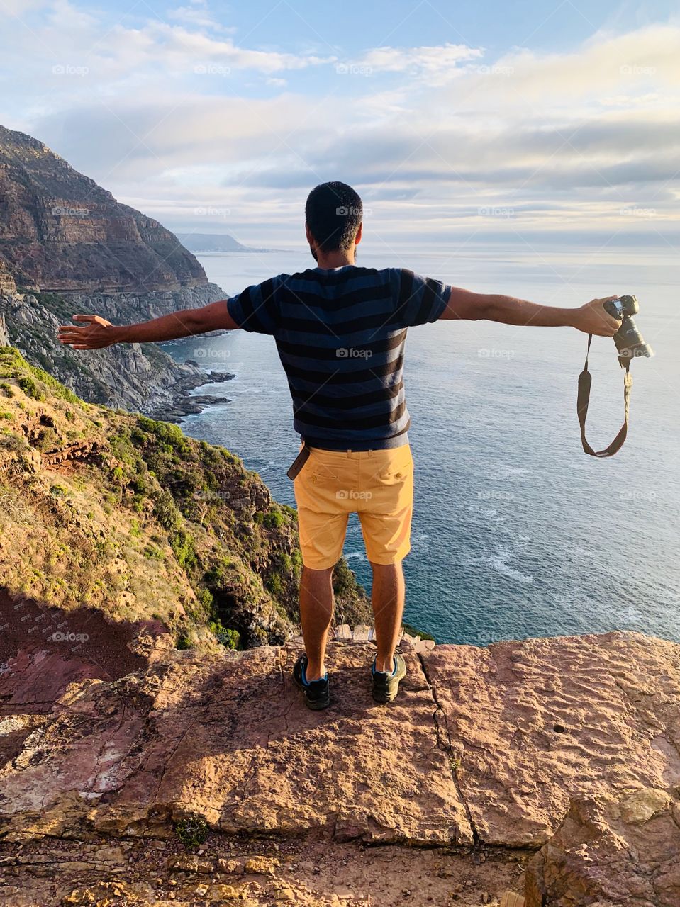 On the Edge of Chapman’s Peak - Cape Town
