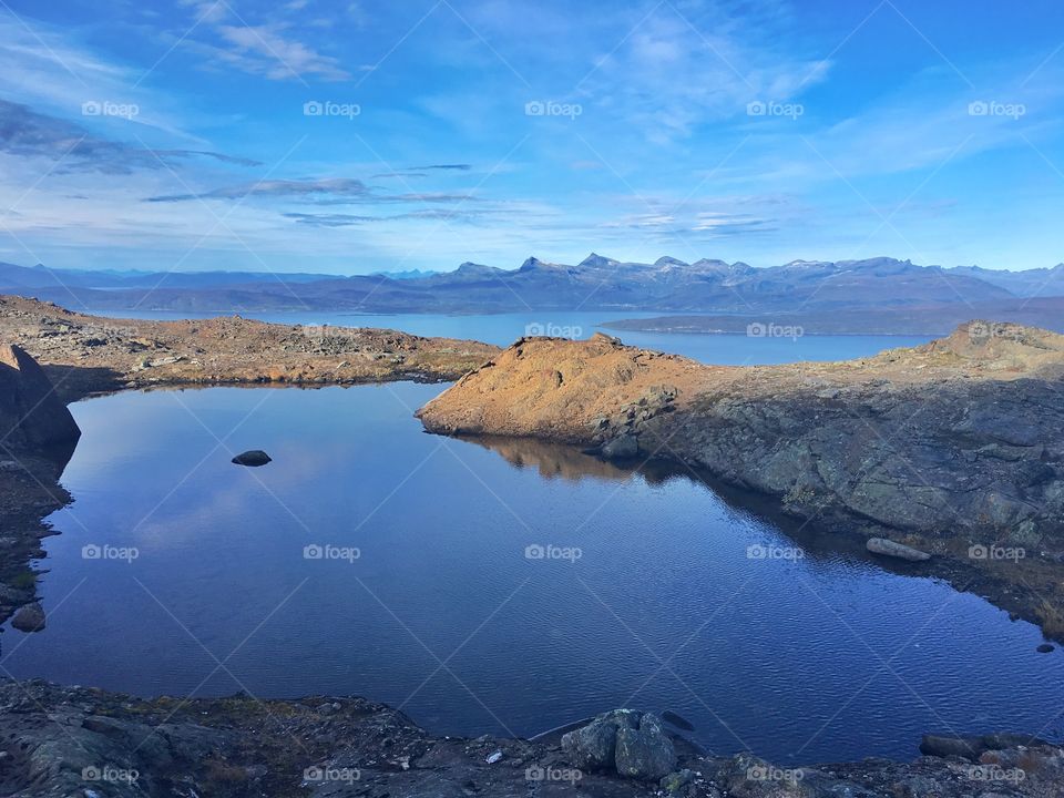 Mountain view - north Norway, Narvik 