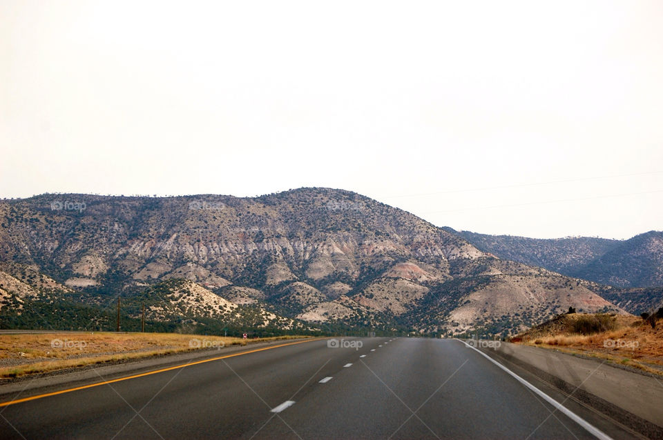 arizona mountain road by refocusphoto