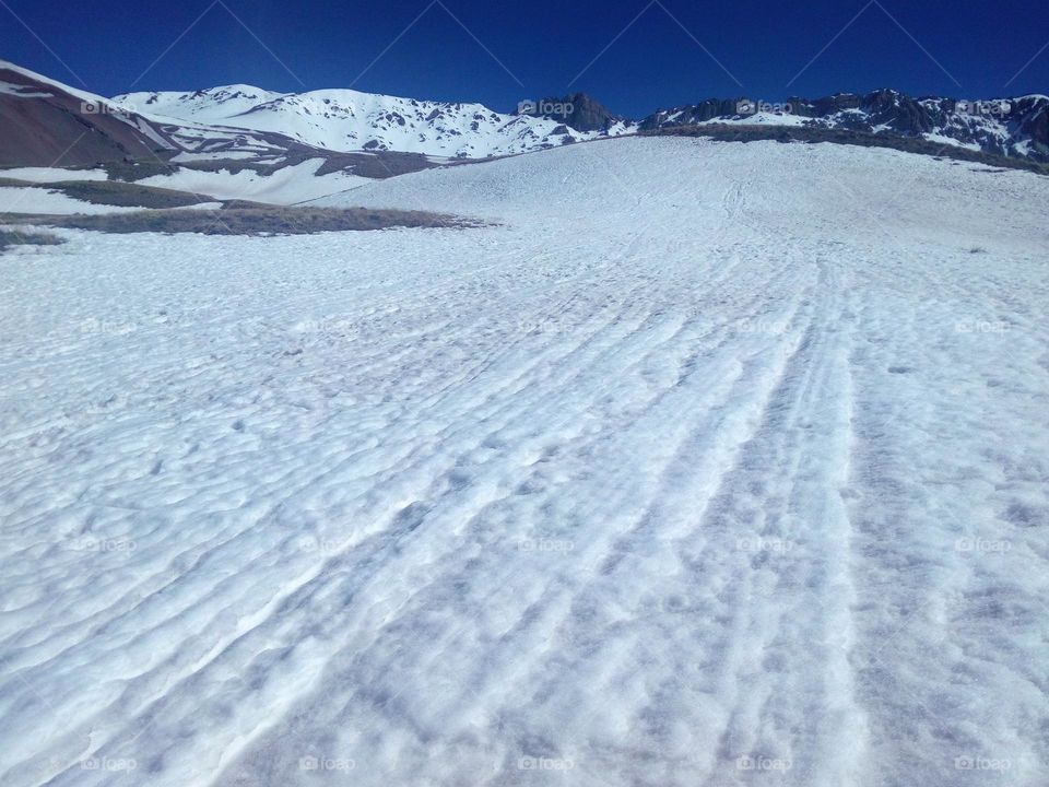 nieve en la montaña # snow no the mountain