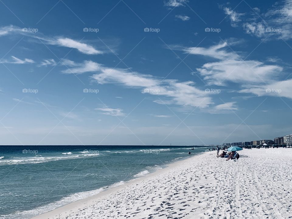 Autumn days on the beach/Gulf of Mexico  - Our sand is quartz crystal, which is also known for its healing and soothing properties. It has been pulverized and washed down to this particular region over the millennia