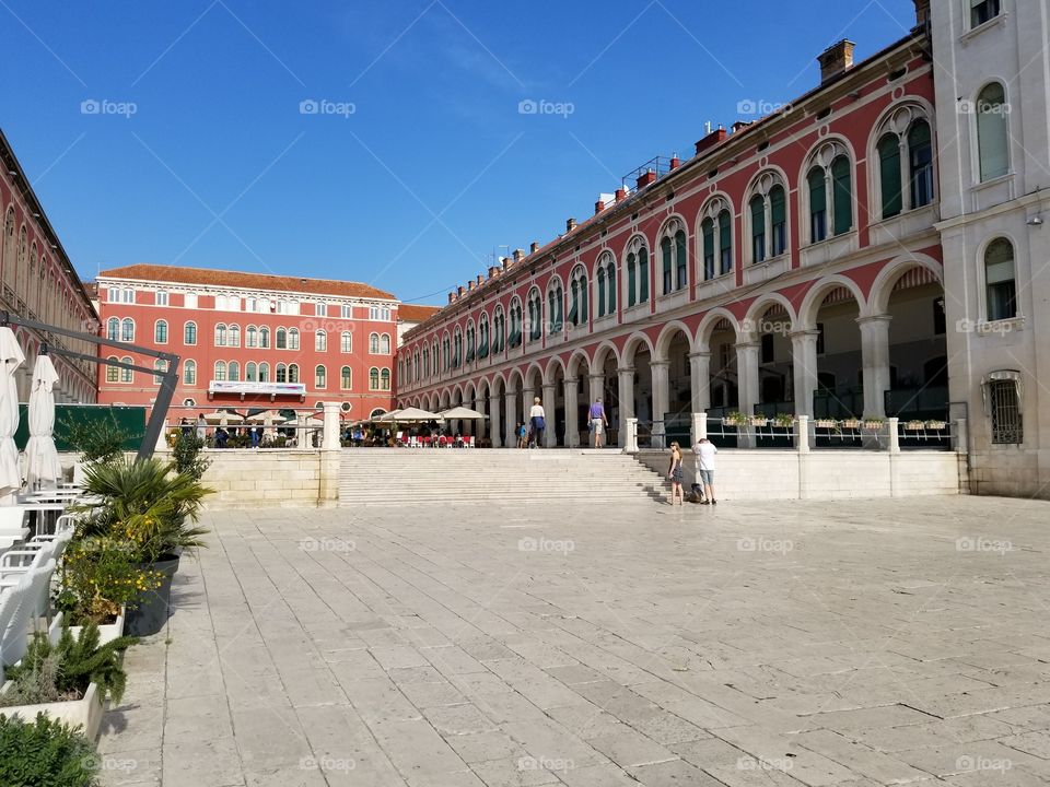 Trg Republika, Split, Croatia