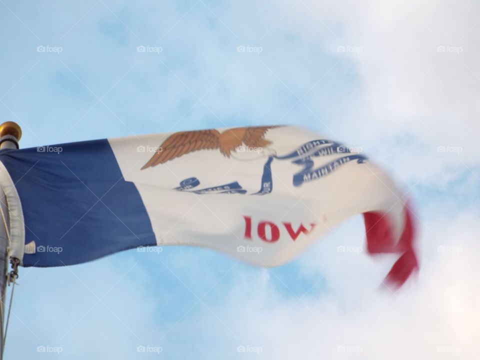 Iowa flag