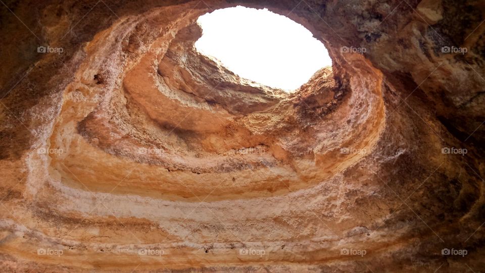 Caves un the cliffs - Algarve