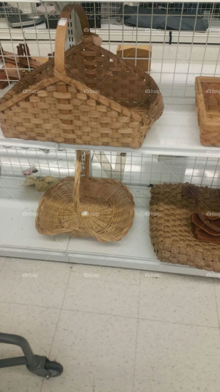 Wood, Wooden, No Person, Table, Basket
