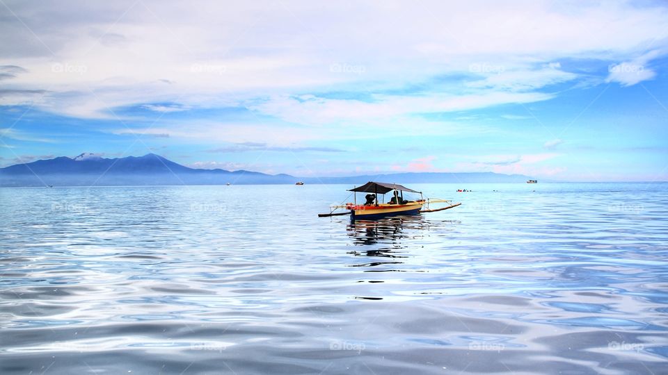 the sea at Bunaken, north Sulawesi, Indonesia