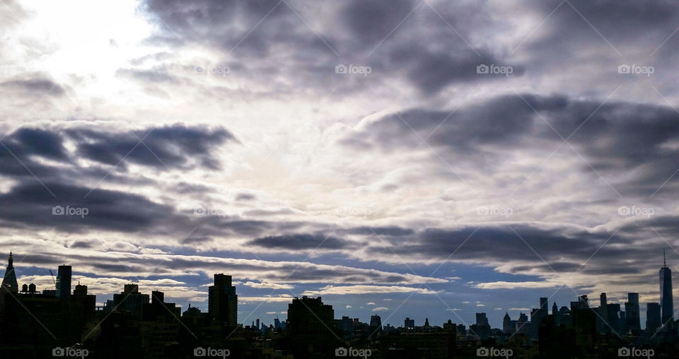 New york city skyline