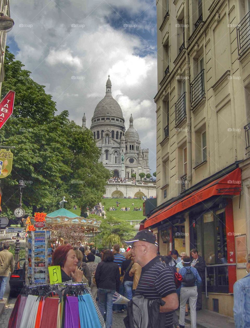 Ever-bustling Montmartre