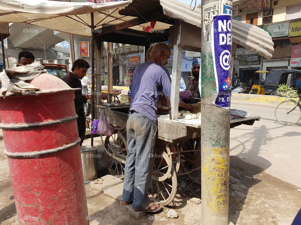 roadside food stalls