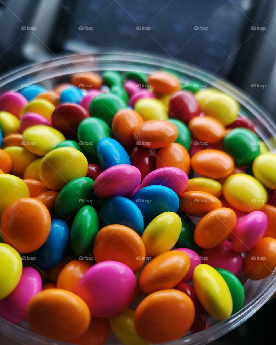 Colourful of candy
