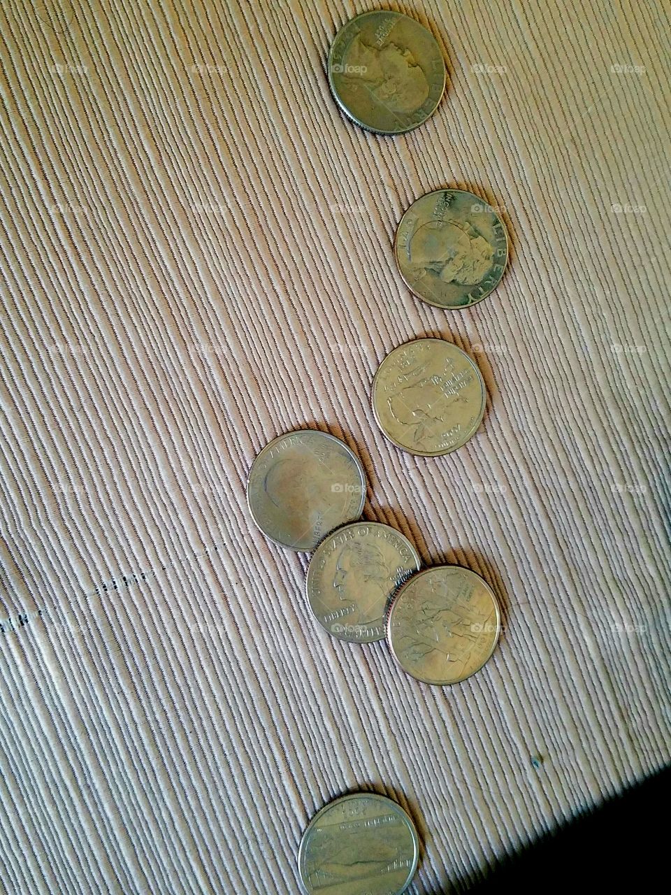 loose change, coins