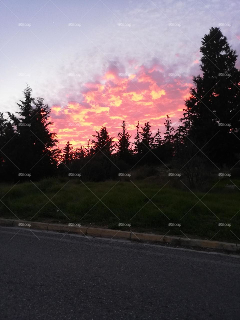 Mountain of Ymittos Athens Greece