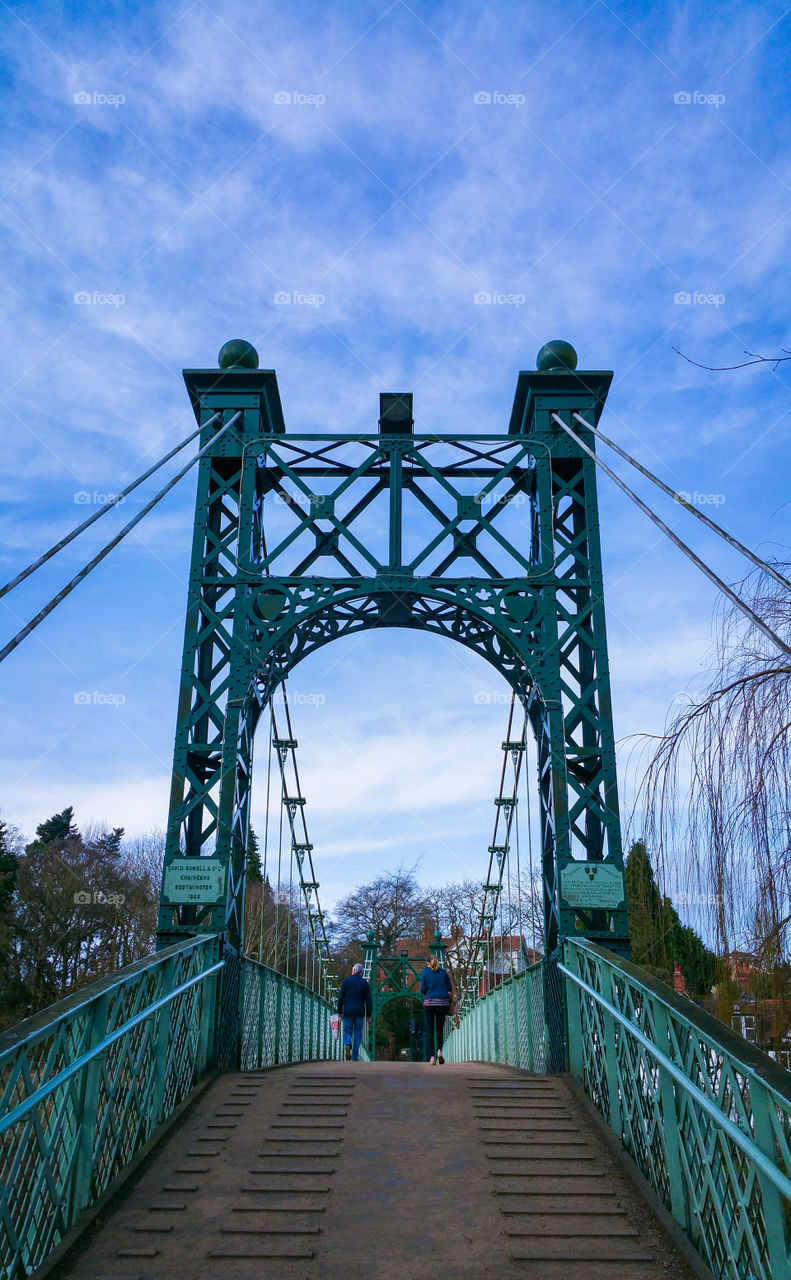 A Green Footbridge