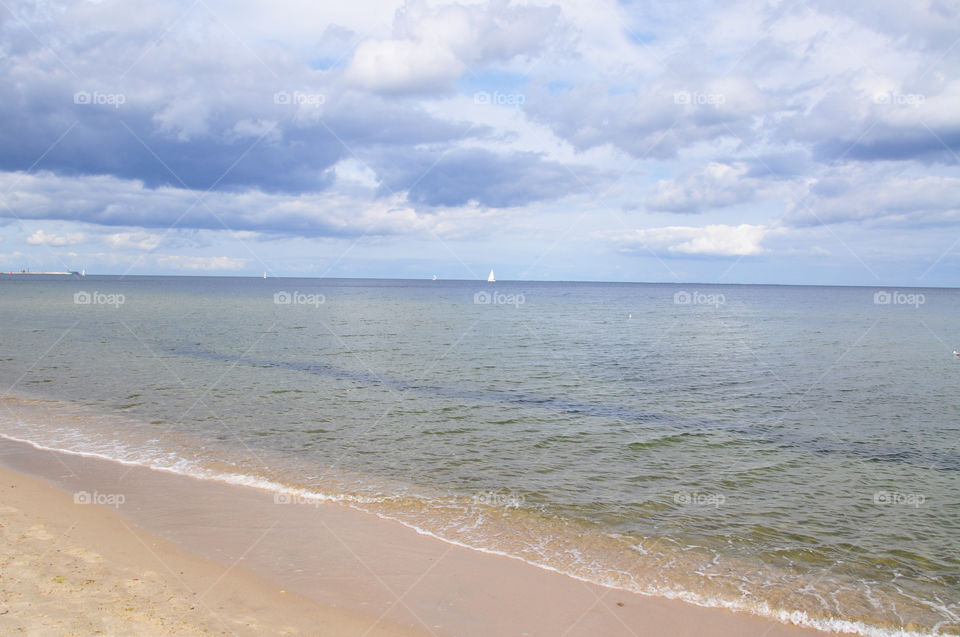 Sand, Water, Beach, Sea, No Person