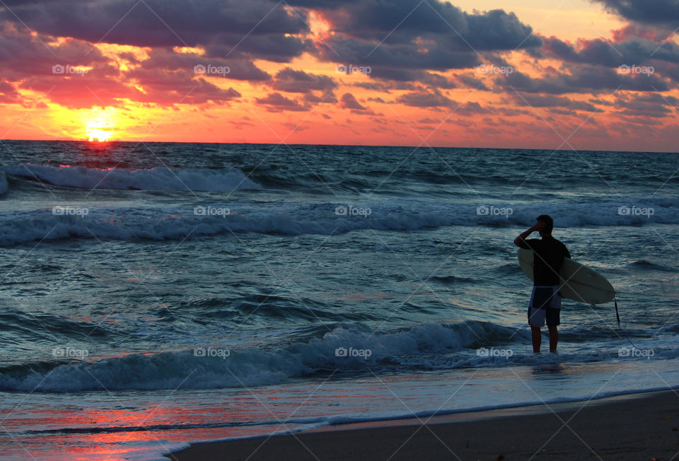 Morning surf