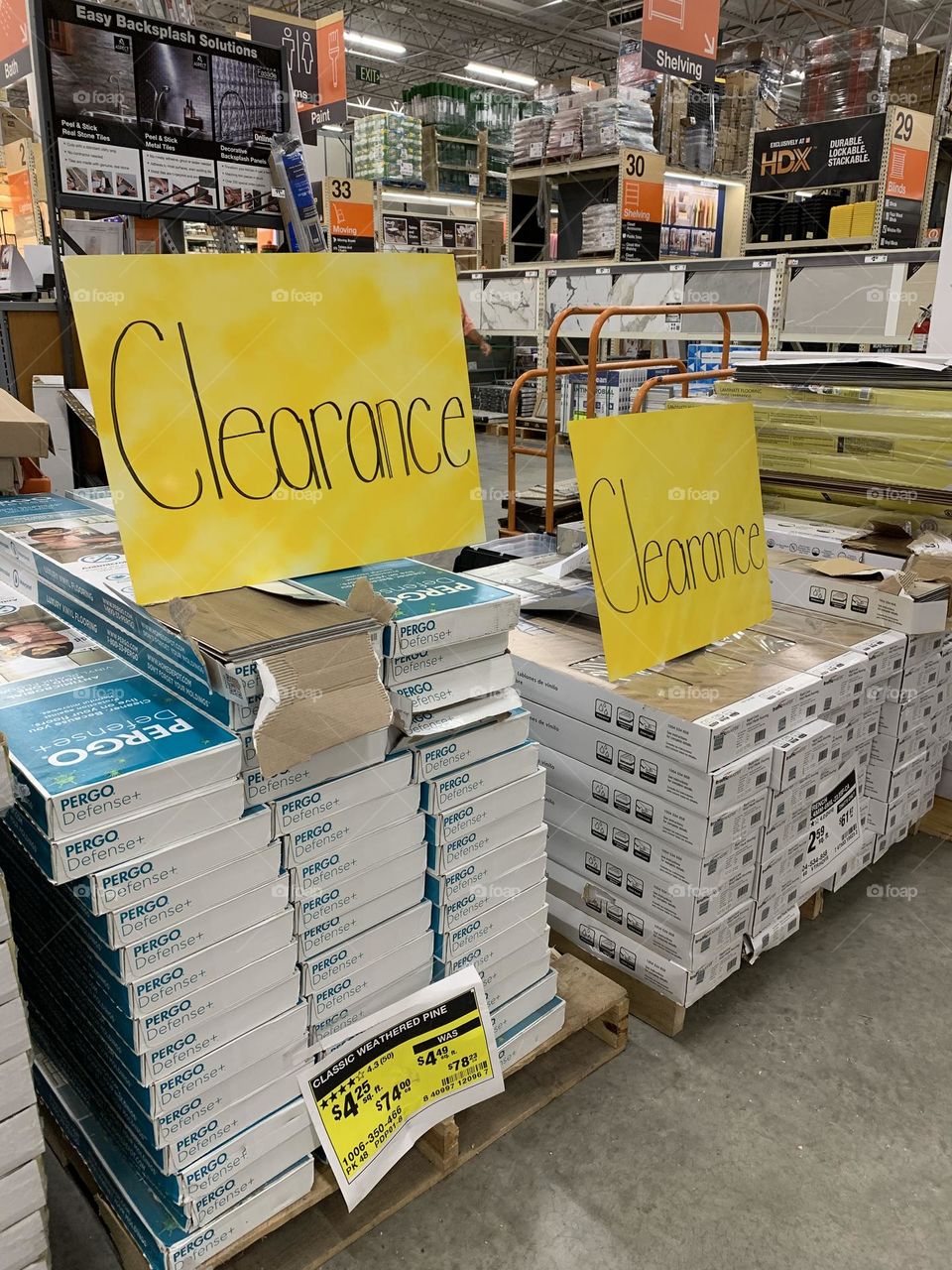 CLEARANCE