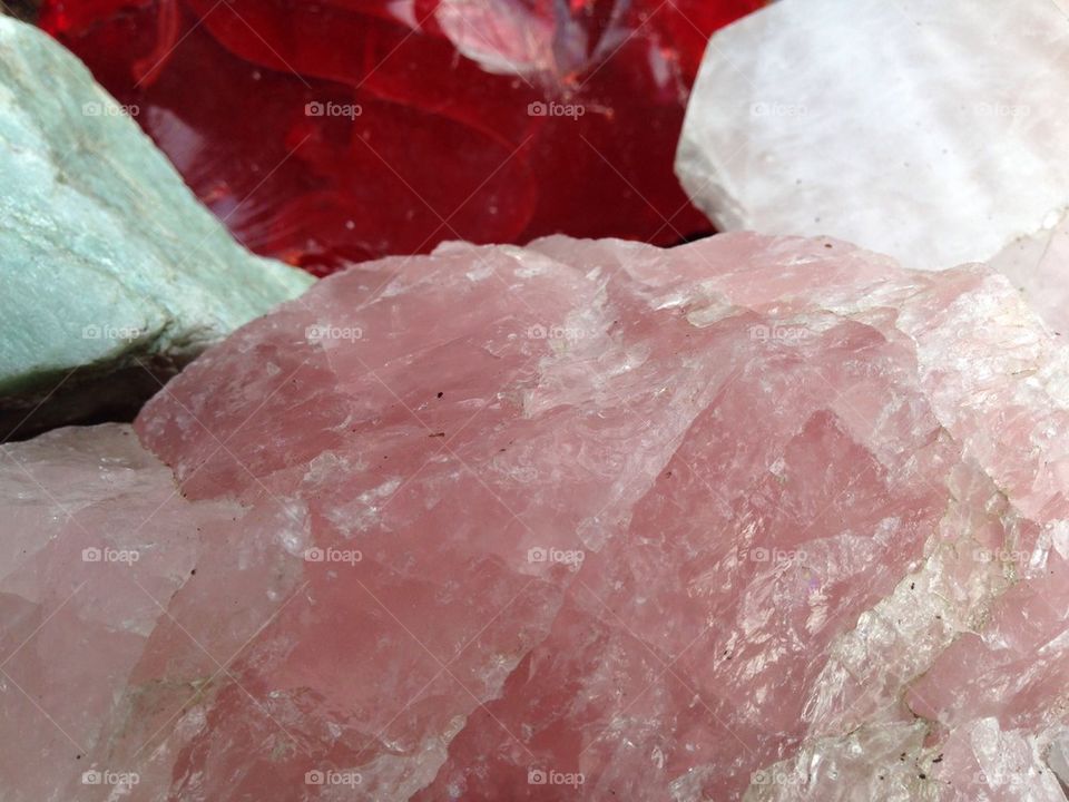 Pink quartz