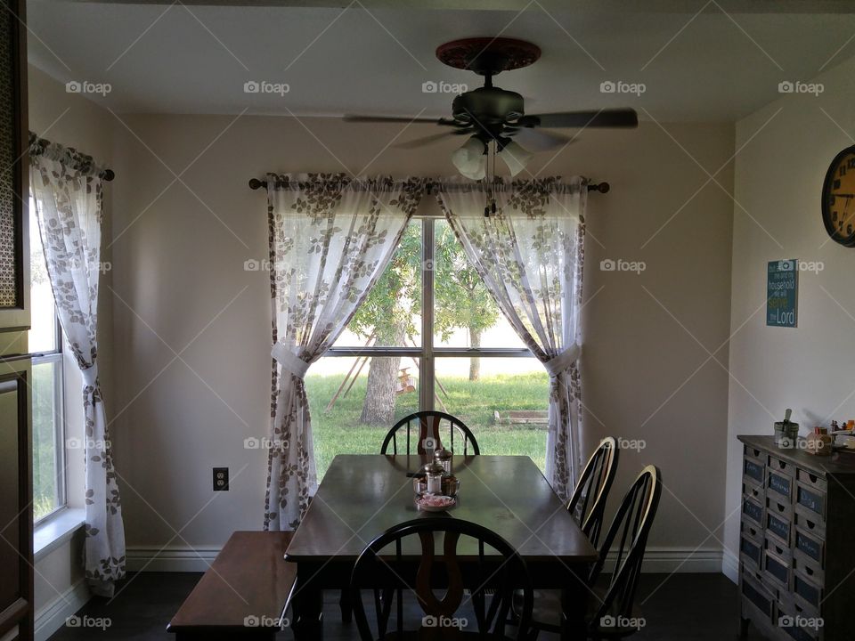country dining room
