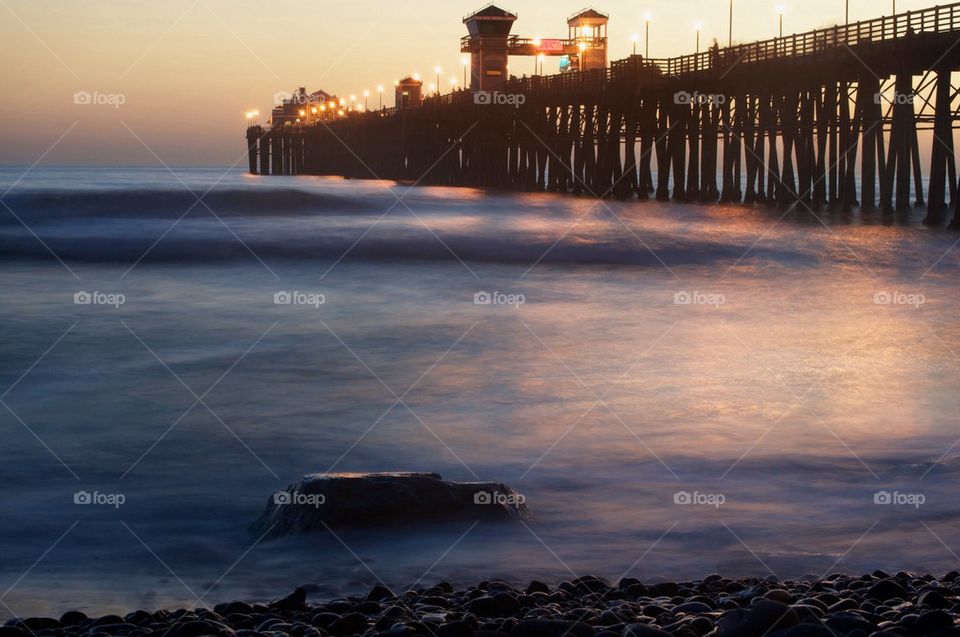 Sunset on the Pier 