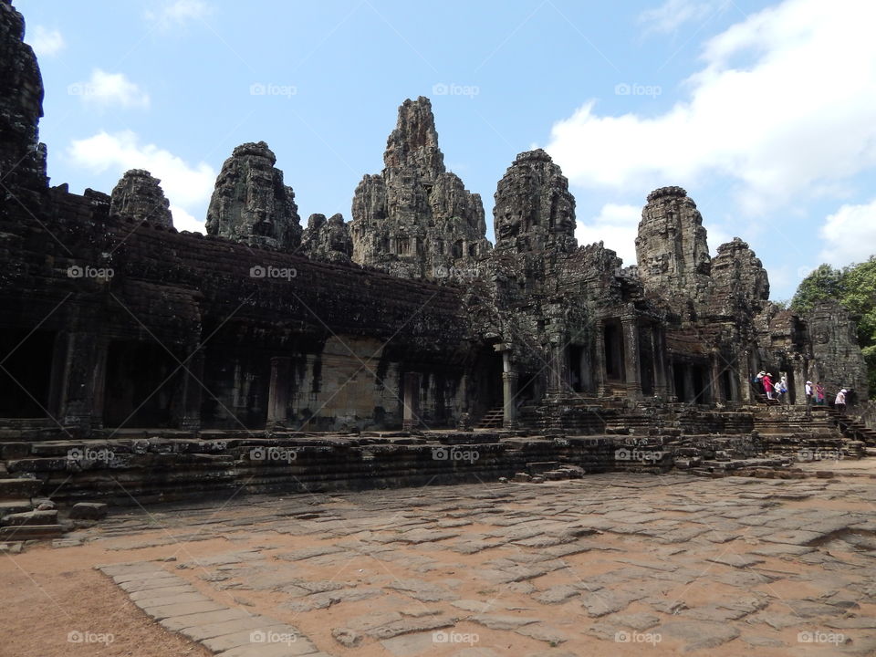 Angkor wat in Cambodia in siem reap 