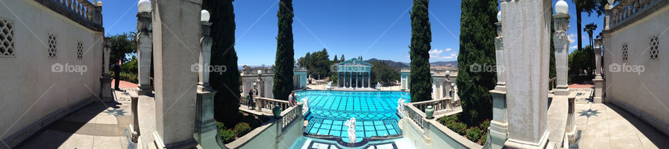 sky trees water pool by itsAus