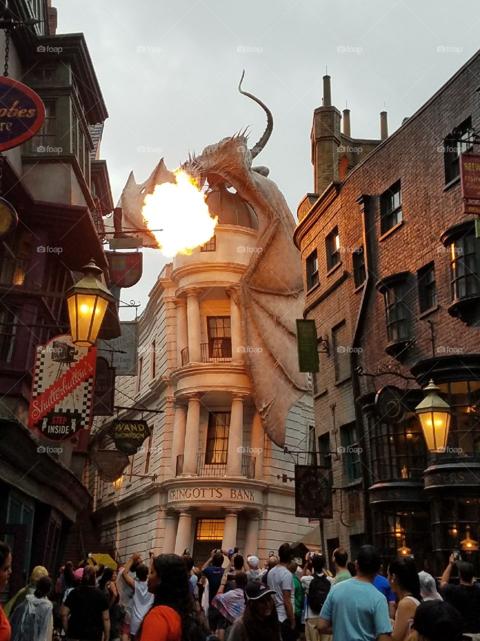 Harry Potter town universal