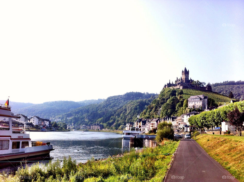moselle valley germany summer river germany by deedeane
