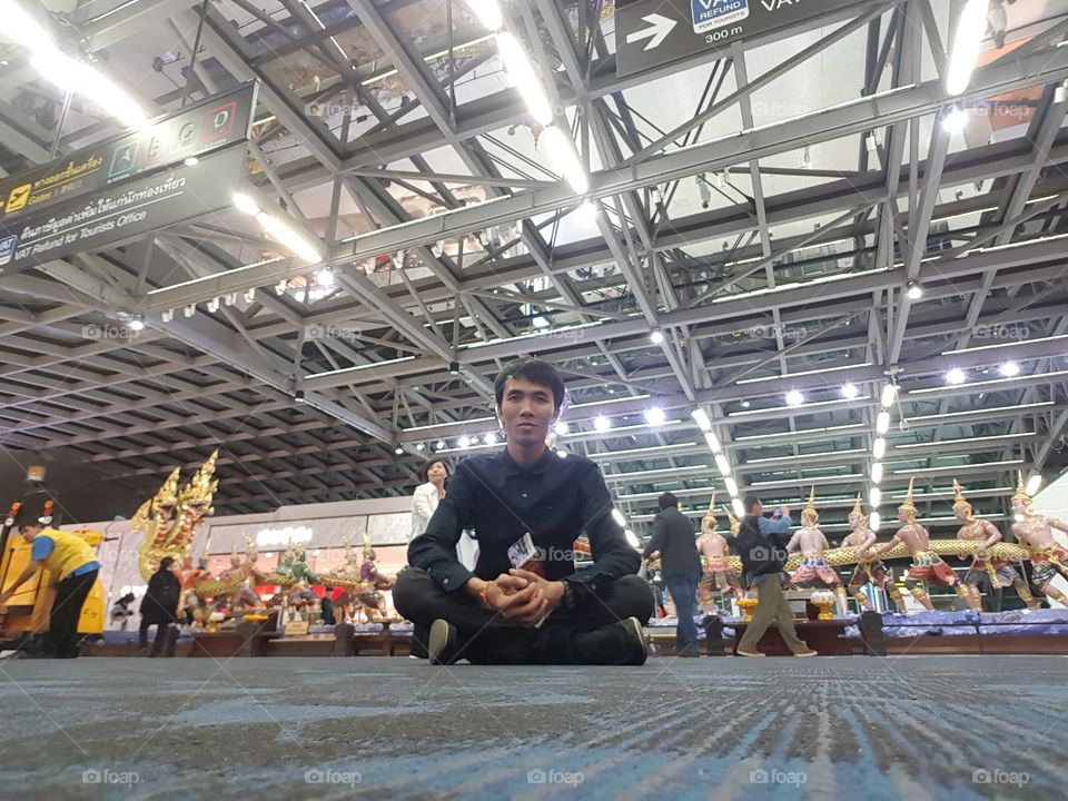 Sovanaphomi Bangkok Airport.