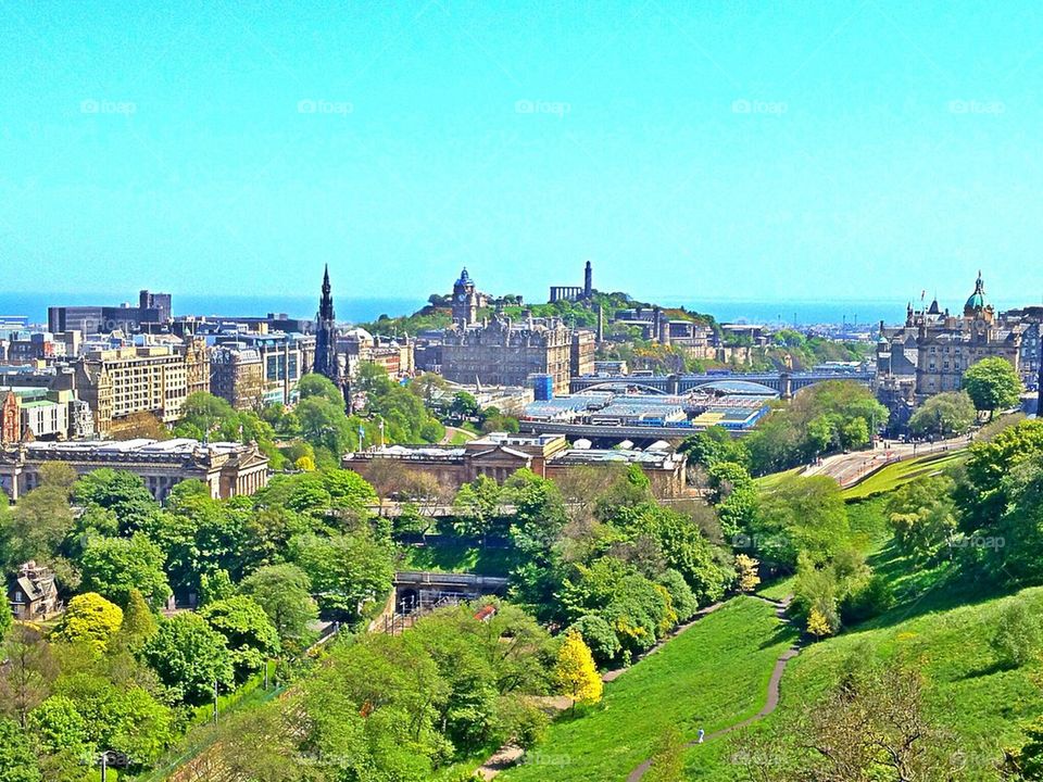 Edinburgh from Above